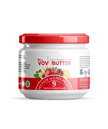 NLife Vov Butter Cellulite And Stretch Mark Cream 9 Herbal Oil Mixture 190 Ml
