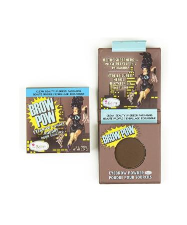 the balm Brow Pow Eyebrow Shadow Dark Brown
