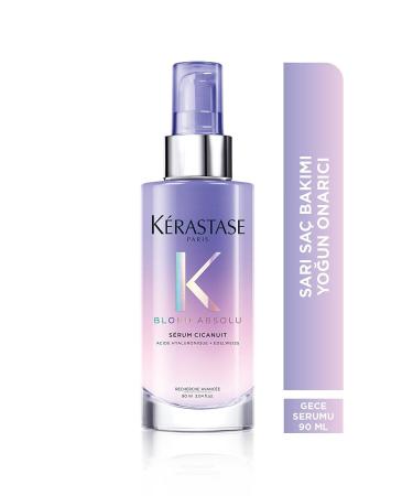 Kerastase Blond Absolu Serum Cicanuit Nourishing Repair Night Hair Care Serum for Blonde Hair 90ml