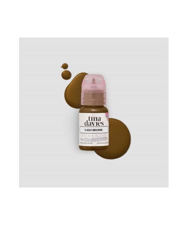 Perma Blend - Tina Davies Collection Ash Brown 15 Ml - Eyebrow Tint Dye
