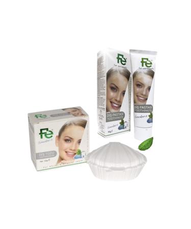 Fe Tooth Powder Mint Smokers 50gr - Tooth Paste Mint Smokers 90gr