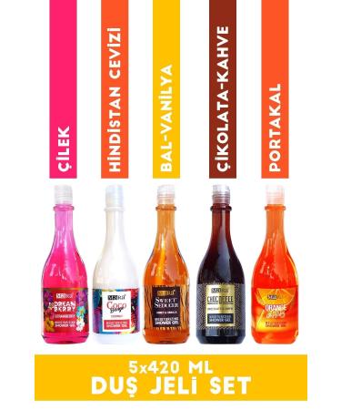 Mara Shower Gel Set - Shower Gel Set 5x420ml