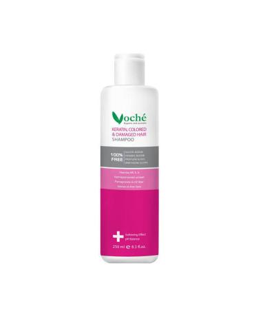 Voche Keratin Shampoo for Dyed and Damaged Hair