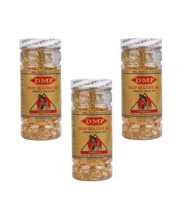 DMP Omega 3 Fish Oil 1000 Mg 3 Boxes Total 600 Softgels