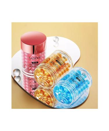 SADOER 3-Pack Eye Cream Set Japanese Rose Gold Hyaluronic Acid Essence 3x60g