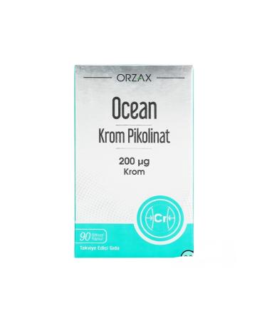 Ocean Chromium Picolinate 200 Mcg 90 Capsules