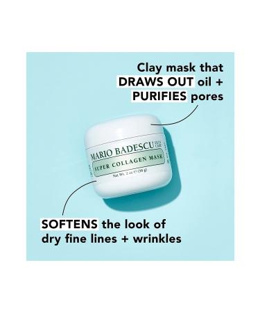 mario badescu Super Collagen Mask - Purifying Collagen Clay Mask 56 gr - Buy Online on GoSupps.com