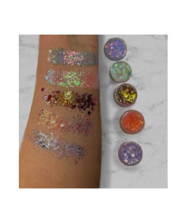 hbtasarim Glitter Gel Eyeshadow Set of 5 Glitter Gel Eyeshadow