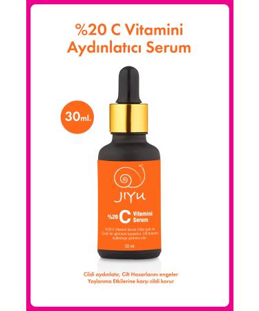 JIYU 2-Piece Skin Care Serum Set Hyaluronic Acid And Collagen Serum + Vitamin C Serum 2 X 30 Ml. - Buy Online on GoSupps.com
