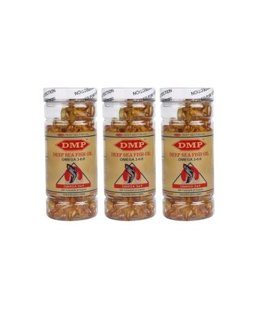 DMP Omega 3.6.9 Fish Oil 1000 Mg 3 Boxes 600 Softgels