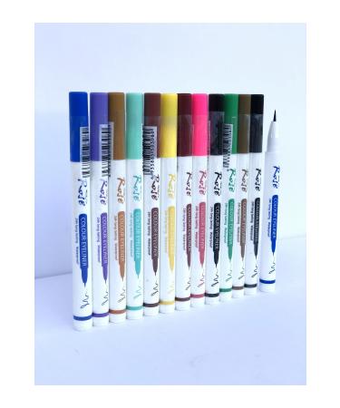 Roesia Rose Cosmetics Rose 12 Color Eyeliner & Pen 12 Color Eyeliner - Buy Online on GoSupps.com