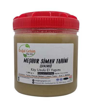 Naturally from Simav Good Luck Famous Simav Tahini (with sugar) - 1.000 Gr