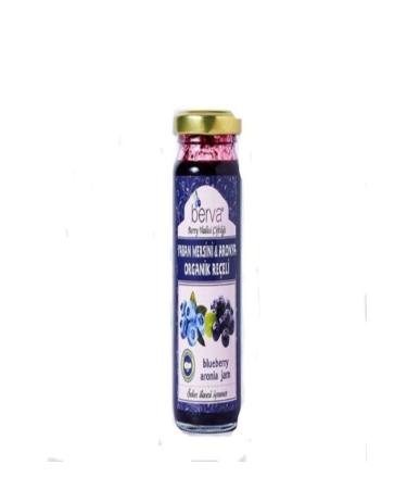 BERVA Blueberry & Aronia Organic Jam 260 Gr