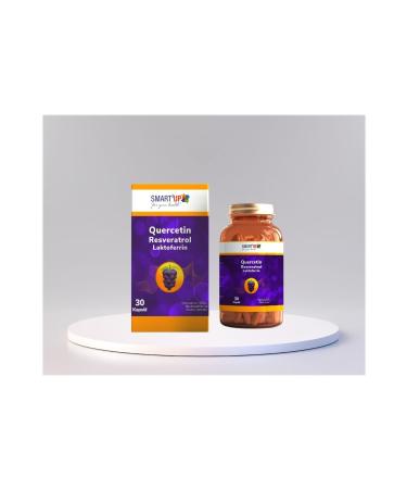 SMART UP Quercetin-resveratrol-lactoferrin - Buy Online on GoSupps.com