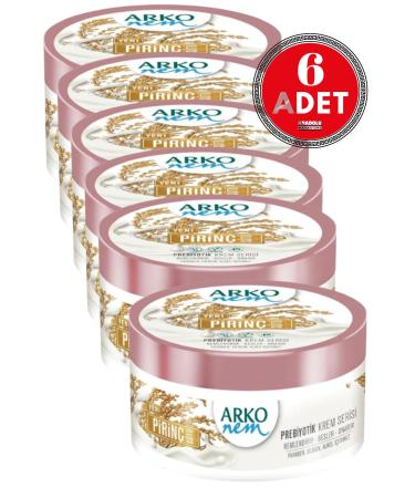 Arko Nem Prebiotic Rice Milk Cream 250 ml 6 Pieces