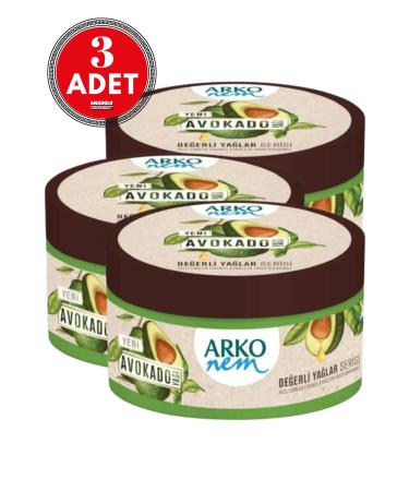 Arko Precious Oils Avocado Oil 250 ml 3 Pieces