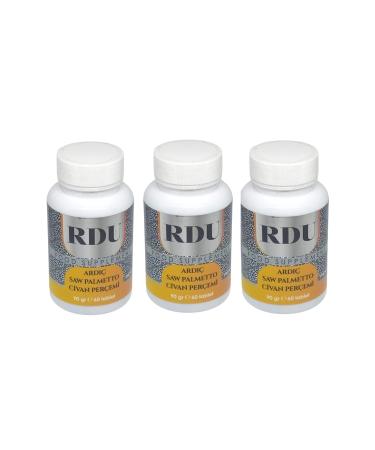 RDU Prosgold Saw Palmetto Juniper Yarrow Prickly Fig Calendula Peryav an 60 Tablets 3 Pieces