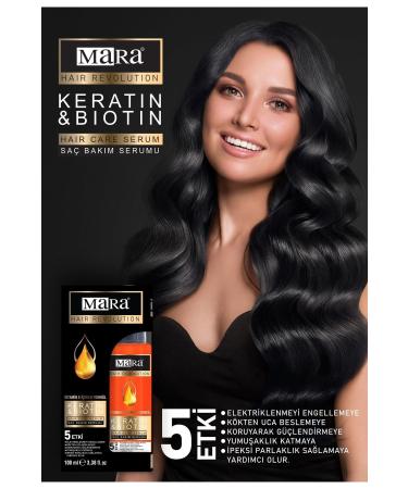 Mara Keratin&biotin Care Oil for Damaged Hair 100ml - Buy Online on GoSupps.com