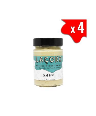 LA OKO 1280 Grams Sugar-Free Additive-Free Gluten-Free Vegan Natural Lightly Roasted (Raw) Peanut Butter