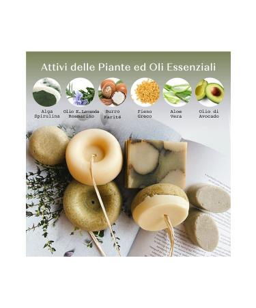 SENSONATURALE Herbal Solid Shampoo - Regenerating - Buy Online on GoSupps.com