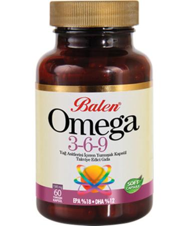 Balen Omega 3-6-9 Fatty Acids Softgel 1585mg*100