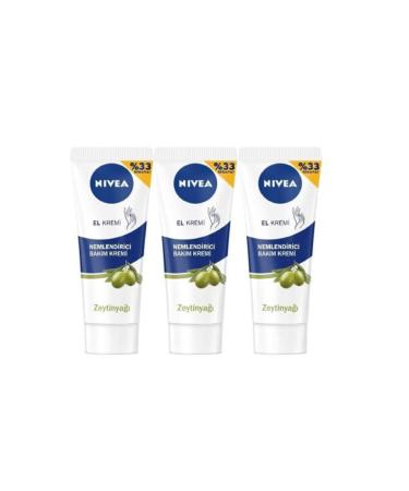 NIVEA Nivea Moisturizing Hand Cream Olive Oil 100m X3