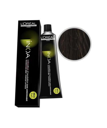 L'oreal Professionnel 4.35 Brown Dore Akaju Permanent Hair Dye 60 ml GK r n100