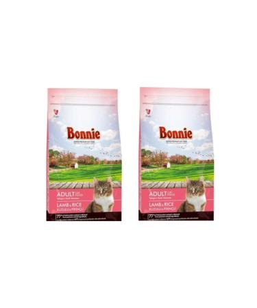 Bonnie Lamb Rice Adult Cat Food 1.5 Kg * 2 Pieces