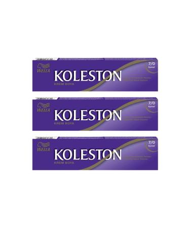 Wella Tube Paint 50 Ml - 7.0 Blonde 3 Pieces