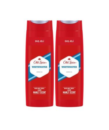 Old Spice Shower Gel 400 ml White Waterx2 - Buy Online on GoSupps.com
