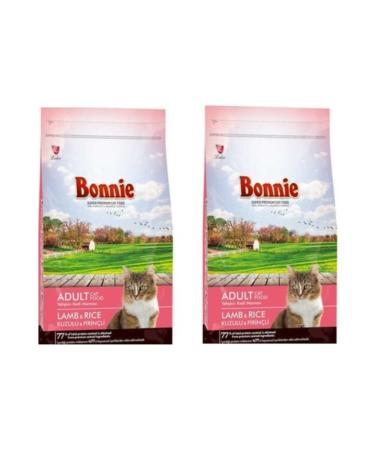 Bonnie Lamb & Rice Cat Food 1.5 Kg * 2 Pieces