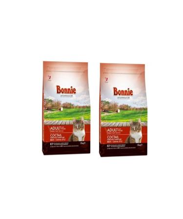 Bonnie Steak Cocktail Cat Food 1.5 Kg * 2 Pieces