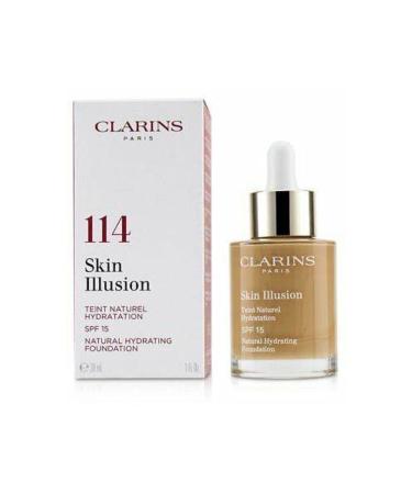 Clarins Skin Illusion Base SPF15 114 Capucchino 30 Foundation - Buy Online on GoSupps.com