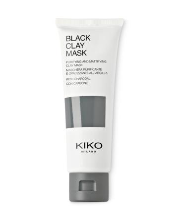 KIKO BLACK CLAY MASK WITH BLACK CLAY AND COAL