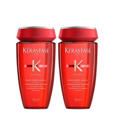 Kerastase Soleil Bain Apres-soleil After Sun Nourishing Shampoo 250 ml 2 Pieces