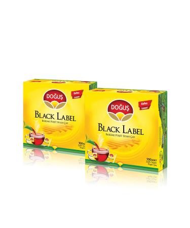 Do u Do u Black Label Cup Tea Bag 100x2g X 2 Pieces