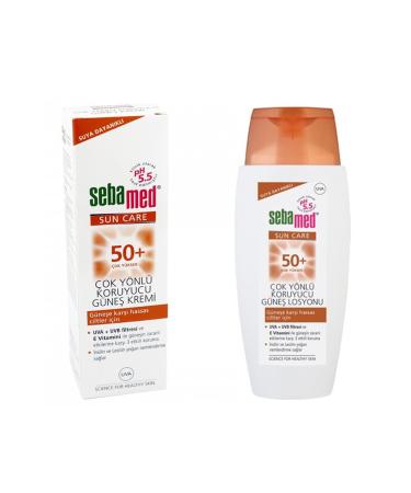 Sebamed Sun Care Multi-Protection Sun Cream Spf50 75 Ml Sunscreen Lotion Spf50 150 Ml