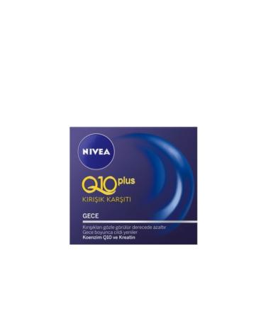 NIVEA N vea Q 10 Plus Anti-Wrinkle Night Cream 50 Ml