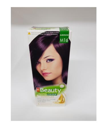 MM Beauty Herbal Hair Dye Eggplant M16