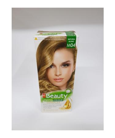 MM Beauty Natural Blonde M04 Herbal Hair Dye