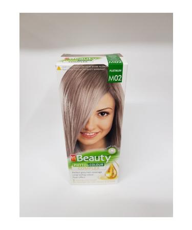 MM Beauty Herbal Hair Dye Platinum M02