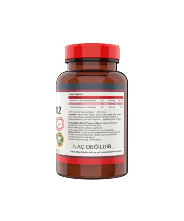 Nevfix Vitamin B12 1000 Mcg Folic Acid&Biotin - Buy Online on GoSupps.com