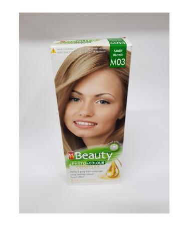 MM Beauty Herbal Sandy Blonde M03 Hair Dye