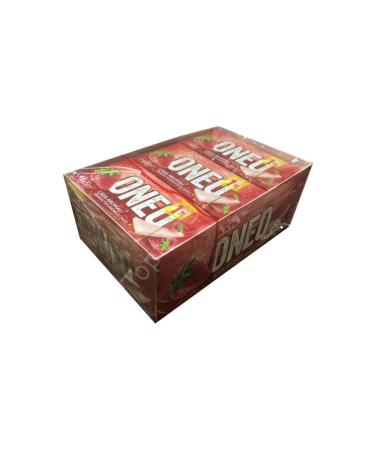 Ulker Oneo Strawberry Flavored Gum 27 Pieces