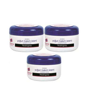 Neutrogena Norwegian Formula Intensive Care Cream 200 Ml (Set of 3)