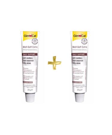 Gimcat Anti-Hairball Malt Paste Cat Hairball Paste 20gr 2PCS x 20gr 40gr