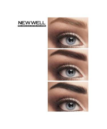 New Well Makeover Brown Eyebrow Eyelash Dye Brown 15 Ml - Buy Online on GoSupps.com