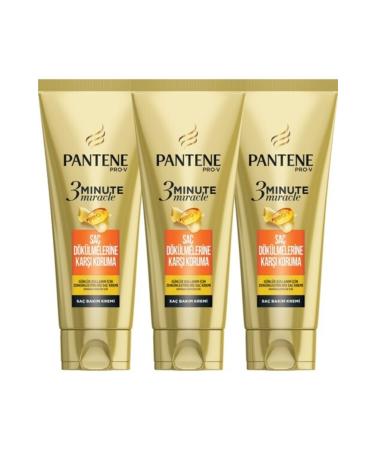 Pantene 3 Minute Miracle Anti Hair Loss 200ml*3 Pieces - Buy Online on GoSupps.com