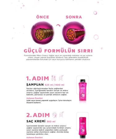 Gliss Supreme Length Shampoo 525 ml - Buy Online on GoSupps.com