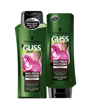 Gliss Bio-Tech Strengthening Shampoo 360 ml + Bio-Tech Strengthening Conditioner 360 ml